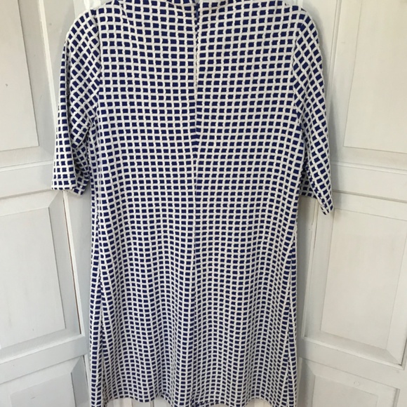 Tyler Boe Blue and White Checkered Dress - Picture 8 of 13